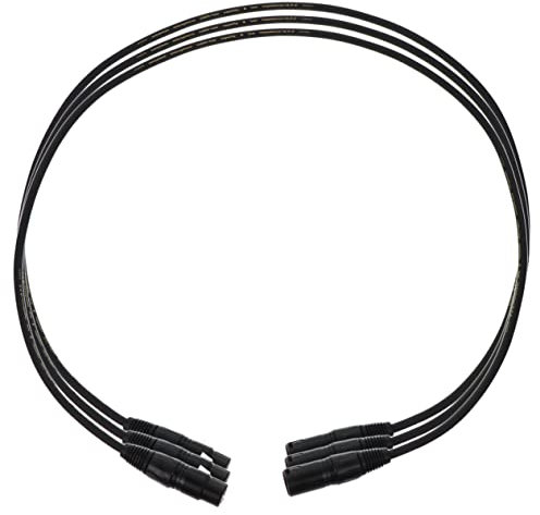 ifundom 3pcs Xlr Cable Male to Female Xlr Microphone Cord for Speaker Studio Use