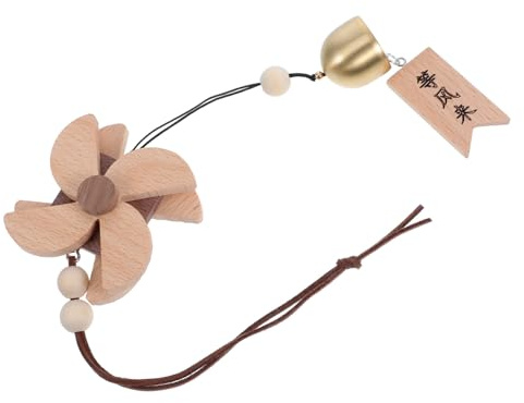 HEMOTON Kit De Carillon Éolien Forme De Moulin DIY Ornement Feng Shui pour Décoration De Maison Et Jardin