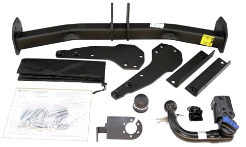 RIDIGO Attelage Amovible pour Jeep Grand Cherokee WK2 (Summit) 2013-2021 avec kit électrique Universel 7 Broches