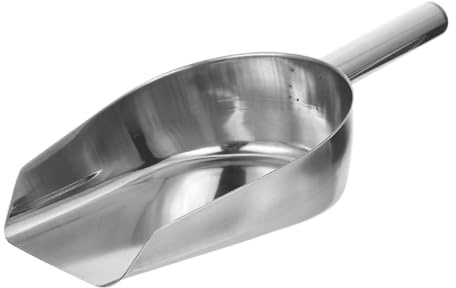 Pala de Acero Inoxidable para Alimentos, Hielo, Harina y Cereales