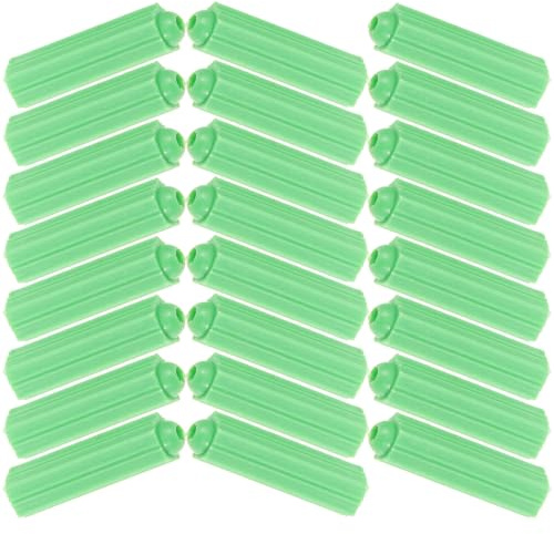 ELAYARD 100 Pezzi Tasselli in Plastica M8 per Cartongesso Ancoraggi a Muro Autoperforanti per Carichi Pesanti Kit di Fissaggio per Pareti in Gesso Adatti per Garage Uffici e