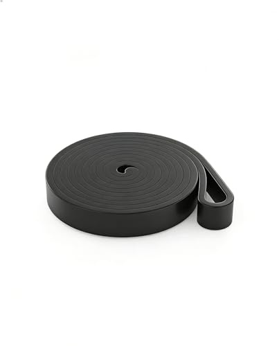 Élastique Traction Bande Élastique Traction Assistée Bande de Traction pour Powerlifting, Yoga, Exercices de Mobilité et d'Étirement, Noir