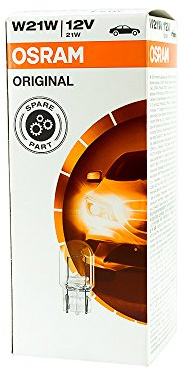 10x OSRAM GLÜHBIRNEN 12V 21W W3x16d NEBELSCHLUSSLICHT BREMSLICHT RÜCKLICHT