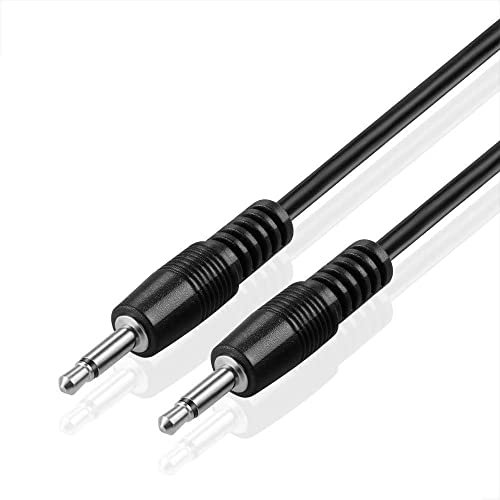 cablepelado – Câble audio mono jack 3.5 mâle 1.5 m Noir