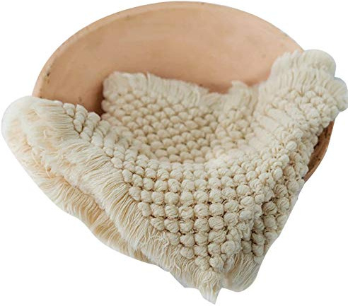 Amorar Neugeborene Fotografie Strickdecke Baby DIY Fotografie Wrap Foto Prop Hintergrund Requisiten Teppich Fotografischen Matte Shoots Hintergrund Tuch weiches Baby Swaddling Decke 37 * 160cm