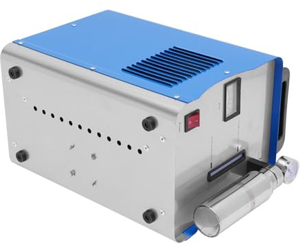 Acryl-Poliermaschine Sauerstoff-Wasserstoff-Flammengenerator H180 95 l/h Wasserschweißgerät Flammenpolierer mit Strommesser, Druckmesser und Wasservolumenmesser zum Polieren von Kristallbuchstaben
