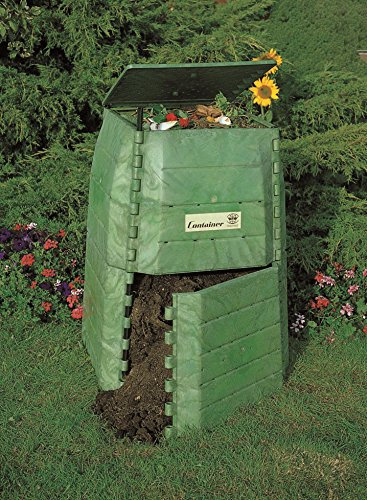 Compostiera termica di alta qualità in plastica a pareti spesse per rifiuti di cucina e giardino - Vincitore del premio per la tutela dell'ambiente - Made in Austria