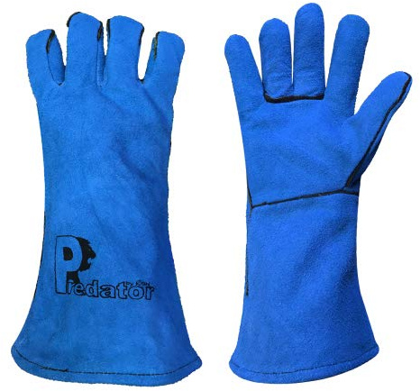 Predator By Ron Mig Gauntlet Leather Welding Gloves
