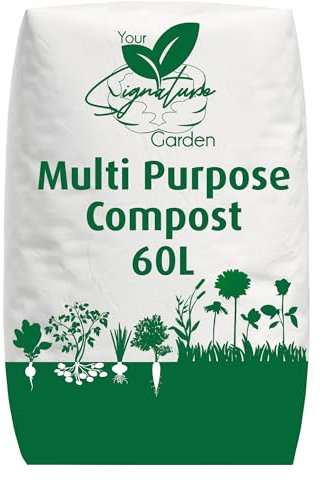 Laeto Multi Purpose Compost 60L - Premium Potting Compost for Healthy Growth Top Grade Potting Soil Peat Free for Flowers, Vegetables & Plants