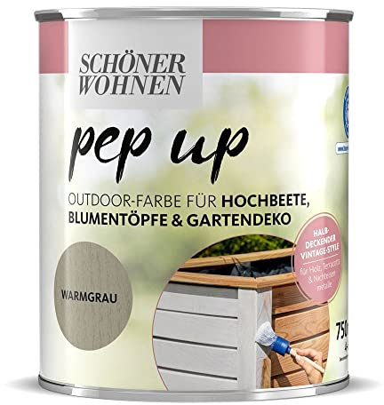 Pep up Outdoor-Farbe shabby vintage (Warmgrau)