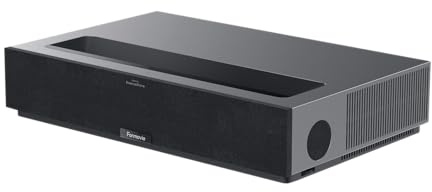 Formovie Theater - Triple Laser - Vibrant, Vivid ALPD® 4.0 RGB+ Technology - 2800 ANSI Lumens - 4K UHD Resolution - Dolby Vision & Atmos Ultra Short Throw UST Projector - With Android TV 11