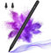 Stylus Pen für Touchscreens Android,Stylus Pencil für Tablet,Tablet Stylus Kompatibel Samsung/Huawei/Tablet/Phone/Lenovo/XiaoMi,Kapazitiver Stift mit 2 Ersatzspitzen,Schwarz