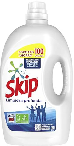 Skip Detergente Líquido x 100 Lavados, 4.5 L