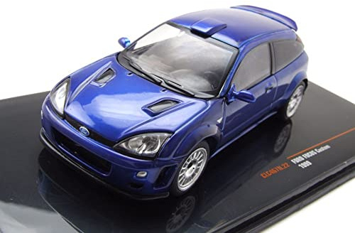 MODELLINO IN SCALA COMPATIBILE CON FORD FOCUS RS 1999 MET.BLUE 1:43 IXO MODEL CLC467