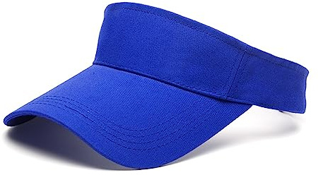 Hileyu Sun Visor Hat Adjustable Baseball Cap Long Peak Thicker Sweatband Sun Visors for Women Men Golf Fishing Tennis Running Cycling Outdoor Sports
