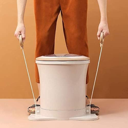 Portable Stacked Dryer,Mini Manual Washing Machine All In One Non-Electric Compact Laundry Machine,Apricot,outstanding78