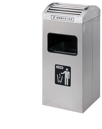 Outdoor-Aschenbecher für Zigaretten Mülleimer for den Außenbereich, Ascheeimer, Rauchlöscher, Zigarettenkippeneimer aus Edelstahl, bodenstehender großer Aschenbecher Zigarettenentsorger ( Color : A-11