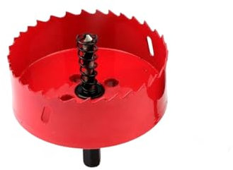 Sierra perforadora para madera bimetálica M42, cortador de brocas de perforación de acero de 16-200 mm para brocas cortadoras de plástico de acero inoxidable y hierro de aluminio, 200 mm