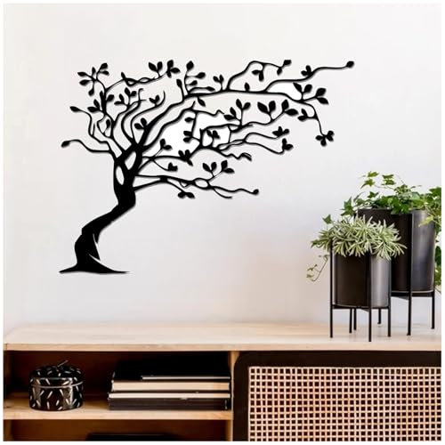 Generisch Wanddekoration, Wanddekoration Wohnzimmer, Baum Metall Wanddeko Für Wohnzimmer Schlafzimmer Badezimmer Arbeitszimmer Verwendet