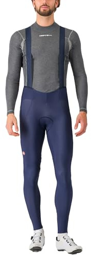 CASTELLI Bavaglino da uomo Espresso per ciclismo su strada, traspirante, con imbottitura per sedile Pro Level, camoscio per gravel bike e corsa