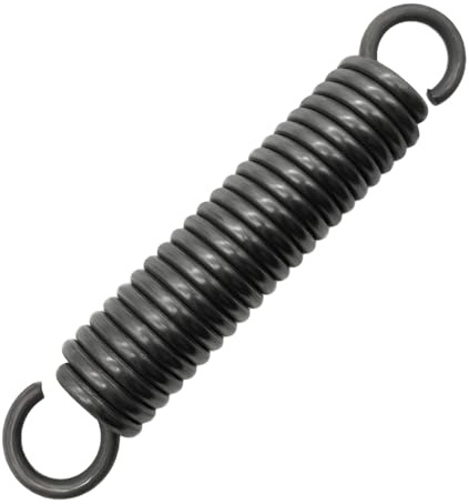 1 Stück Federstahl-Zugfeder mit Haken spring, Drahtdurchmesser 3.0mm, OD 26mm, Länge 800mm, Stärke Zugfeder