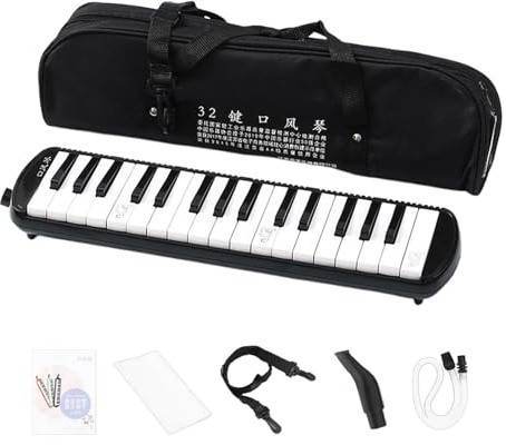 Niedliche Kuh-Auto-Ornamente – bezaubernder Kuh-Rückansicht-Anhänger | nstrument 32-Tasten-Keyboard Talkbox Klavierinstrument Erwachsene Melodica Röhreninstrument Erwachsenen-Musikinstrument