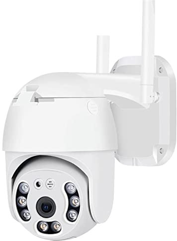 Videocamera Sorveglianza, 4G SIM Card Telecamera IP 1080P 3MP Full HD Wireless Telecamera di sicurezza PTZ for esterni Telecamera bidirezionale Audio Ai Human Detect Telecamera CCTV per uso esterno e