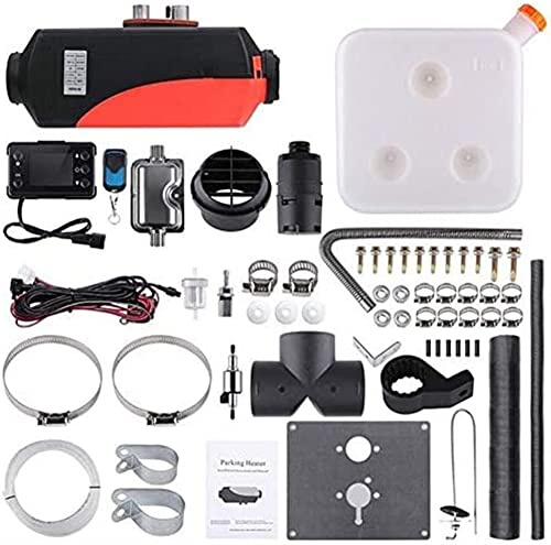 WUGMCNFBC Sistemi di Riscaldamento con accensione per Auto, riscaldatore a gasolio ad Aria compressa da 8 kW e 12 V per Auto/Camper/Camion/Camper/Barche/Autobus con Serbatoio da 10 Litri