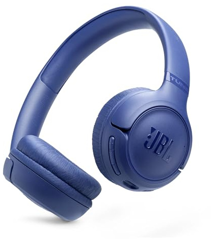 JBL Tune 530BT, Casque Audio Supra-Auriculaire sans Fil, Bleu