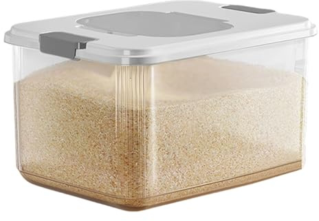 Contenedor de comida para perros hermético, cubo apilable de almacenamiento de alimentos para mascotas, contenedor de cereales sellado, contenedor de croquetas secas de gran capacidad, organizador a