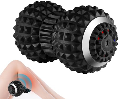 Massaggiatore A Palla Vibrante | Sfera Massaggio Cervicale per Sciogliere le Tensioni,Dispositivo per Cervicale | Per Viaggio Ufficio Yoga Dormitorio Appartamento Palestra Post