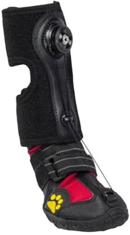 Generisch Fußheber mit Rolle (Keine Knöchelstütze) für Hunde. Korrigierende Hundeschuhe zum sicheren Anheben der Zehen bei Fußproblemen und zur Verbesserung des Gangs bei Hunden. (Black2, M)