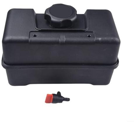 Réservoir de carburant de rechange pour 691993, réservoir de gaz en plastique de 4 litres avec bouchon et vanne d'arrêt pour déchiqueteuse, souffleuse à neige, motoculteur, pièce de moteur à montage à