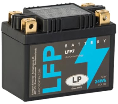 Accossato ML LFP7-376 Lithium-Batterie für Yamaha YP 125 Majesty, 125, (1998-2002)