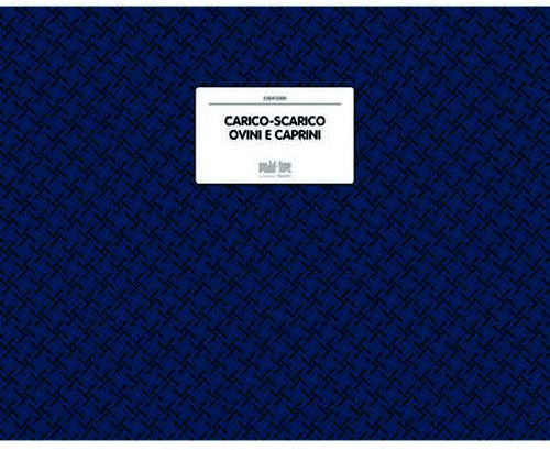 Registro Carico/Scarico Ovini e Caprini in 23 Pagine