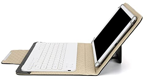 Tablet Bluetooth Keyboard & Case, PU Protective Cover + Bluetooth Keyboard, Universal for All 9.7 inch-10.1 inch Tablets, for ipad 2.3.5.6/for ipad 2017/for ipad 2018/for ipad air
