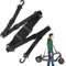 Ainiv Scooter Schultergurt, Tragegurt Laufrad, Universaler Verstellbarer Schulterriemen für Kinderfahrräder, E Scooter Schultergurt, Shoulder Strap, Scooter Zubehör, Yoga-Matte, Laptoptasche (Schwarz)