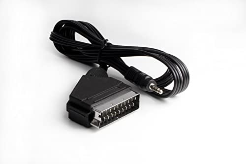 Xoro AV5 - Cavo adattatore MiniAV-SCART (per HRT 8770/8730/8729, HRK 7670/7655/7622, HRM 7670/7615, HRS 8688/8655, 1,4 m, colore: Nero