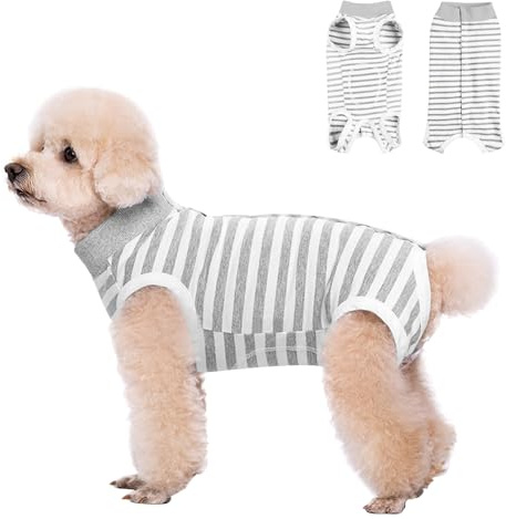 FEimaX Dog Surgery Recovery Suit Female and Male Pet Body Suits for Puppy