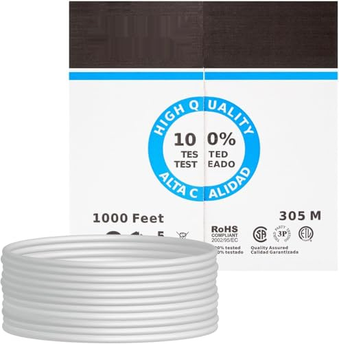 Bobina de Cable UTP CAT6 305 metros LSOH COBRE CPR DCA