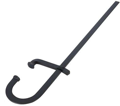 Bricoloco Barre de serrage pour construction - Outils pour coffrage et maçonnerie - Sergent de serrage pour coffrage (1,2550 g (ouverture 600 mm)