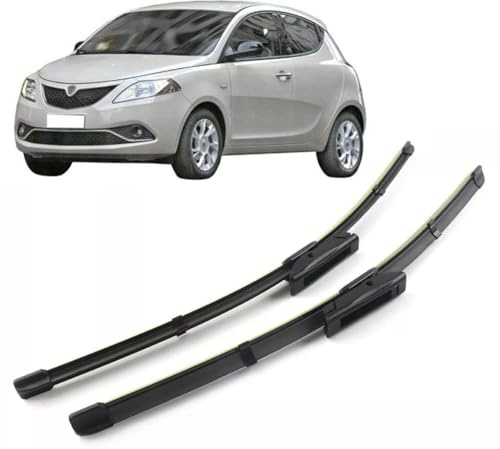 DISCORAMA® KIT 2 SPAZZOLE TERGICRISTALLO ANTERIORE PER LANCIA YPSILON DAL 2011-2019 600MM+380MM