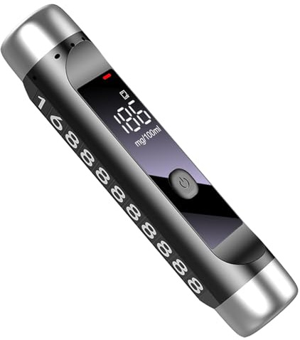 Tester di alcol di alcol, tester di alcol | Analizzatore di alcol portatile ricaricabile USB - Display LCD digitale ad alta precisione, rilevatore di alito per uso domestico
