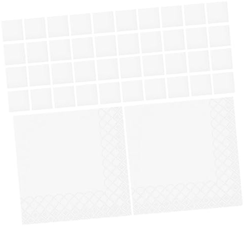 Holibanna 100 Fogli Tovaglioli Carta Tovaglioli Cena Usa Getta Decorazioni Matrimoni Dessert Carta Articoli Feste