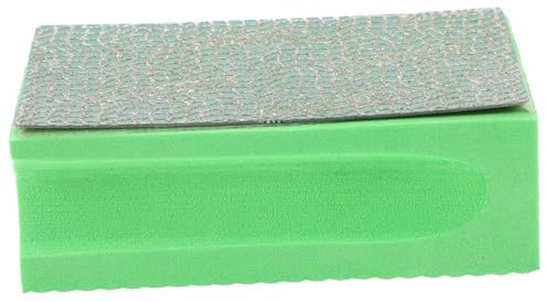 Almohadilla de Pulido Manual de Diamante 120 de Espuma Verde
