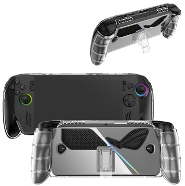Hülle für ROG Xbox Ally X/ROG Xbox Ally Retro Handheld-Konsole，toergy Strapazierfähig & Umweltfreundliches TPU-Material, Präzise Ausschnitte,Stoßfest,Transparent