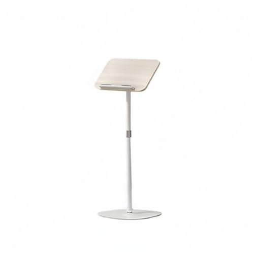 Jinhxofs Lesepult mit Standfuß Höhenverstellbar Verstellbarer Bodenständer Multifunktional Laptopständer Zum Stehen für Lesen, Lernen, Zeichnen, Kindermodell, 45-100cm Höhenverstellbar