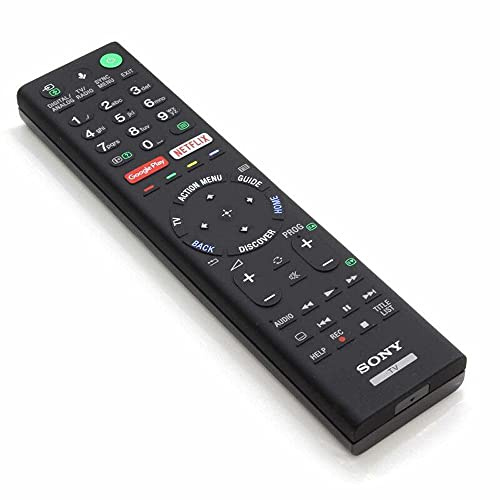 Sony Télécommande TV RMF-TX200E Recherche vocale avec Netflix et bouton micro vocal pour TV 4K BRAVIA Android 2016 TV FW-85XD8501 KD-55XD9305 KD-65XD9305 KD-65XD7504 KD-65XD7505 XBR-4 3 x 800 D
