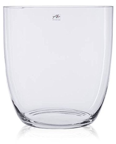 Sandra Rich Glasvase, Dekoglas Round XXL H. 33cm D. 31cm rund transparent