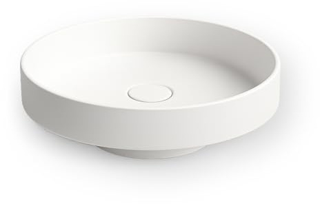 Vasque semi-encastrée 40 cm en Solid surface - Lucia
